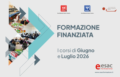 I CORSI DELL�ENTE BILATERALE TOTALMENTE FINANZIATI DI GIUGNO E LUGLIO