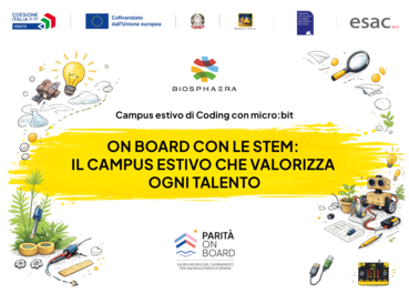 ON BOARD CON LE STEM: IL CAMPUS ESTIVO CHE VALORIZZA OGNI TALENTO